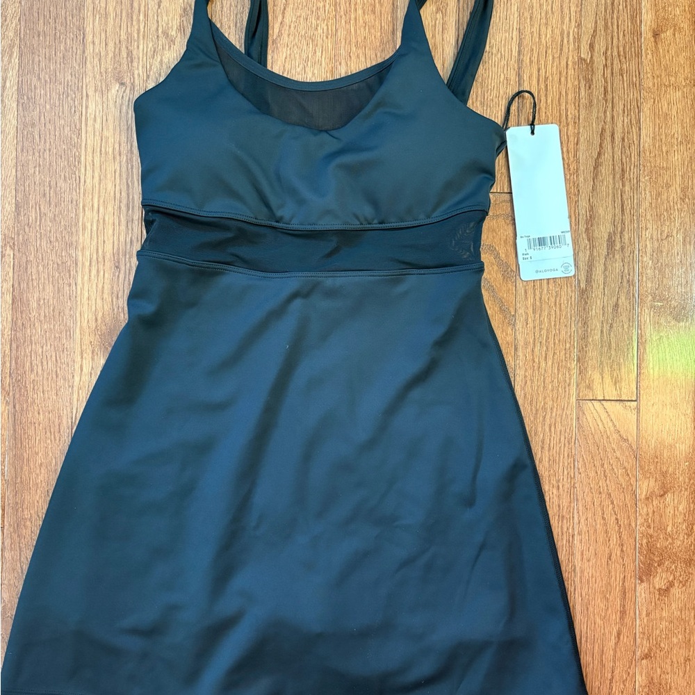 Alo Airlift Dress Black New